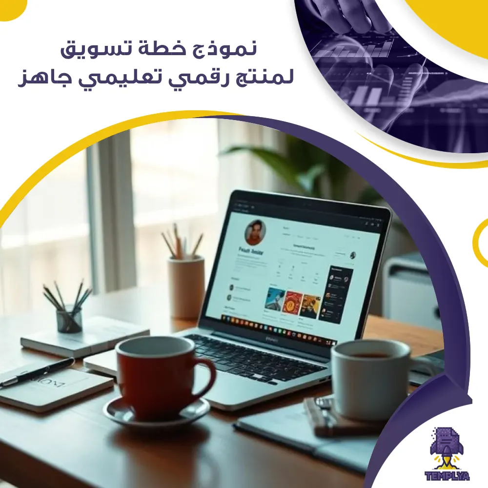 نموذج خطة تسويق لمنتج رقمي تعليمي جاهز نموذج خطة تسويق لمنتج رقمي تعليمي جاهز