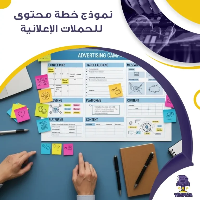 نموذج خطة محتوى للحملات الإعلانية