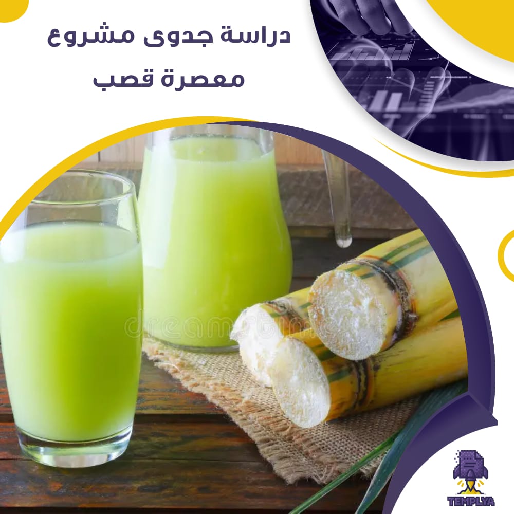 دراسة جدوى عن مشروع معصرة قصب (جاهز PDF -DOC)