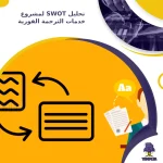 تحليل SWOT لمشروع خدمات الترجمة الفورية